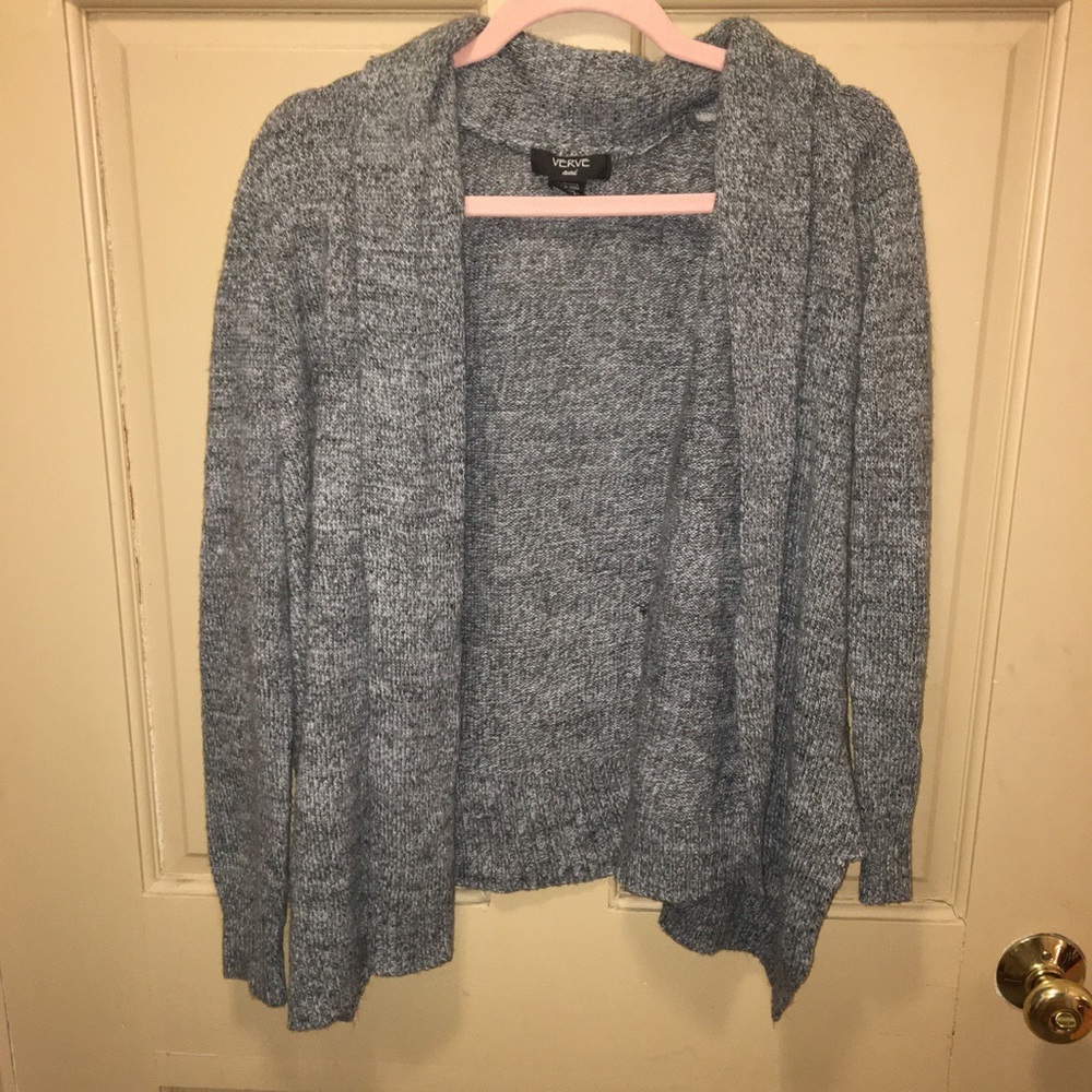Gray Cardigan